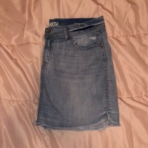 NWOT Jean Skirt